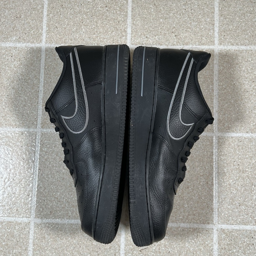 NIB Men Nike Air Force 1 Low Black Laser Orange  IB7677-001 Size 11 - Picture 8 of 8